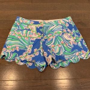Lilly Pulitzer Buttercup Short "Bay Blue Coasting"